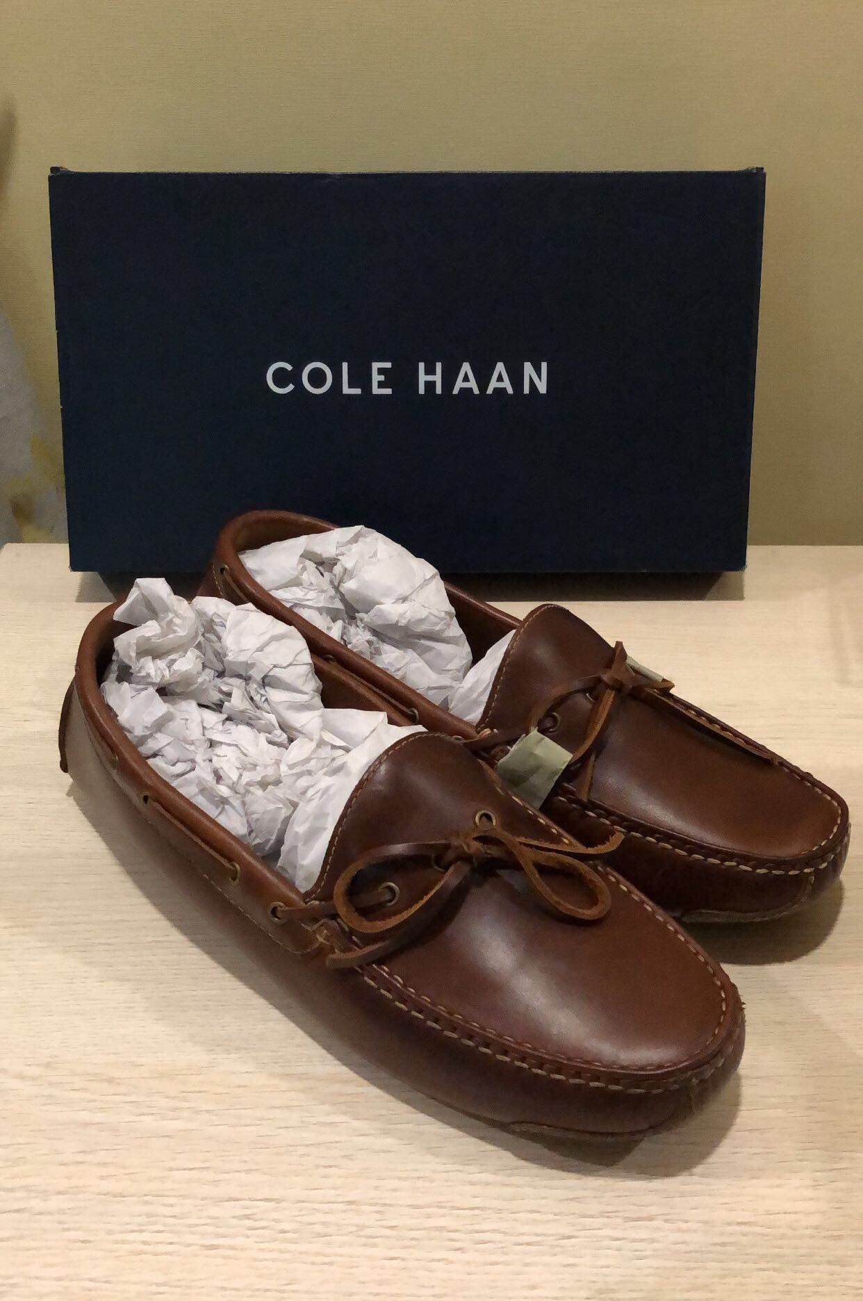 Cole haan moccasins mens top