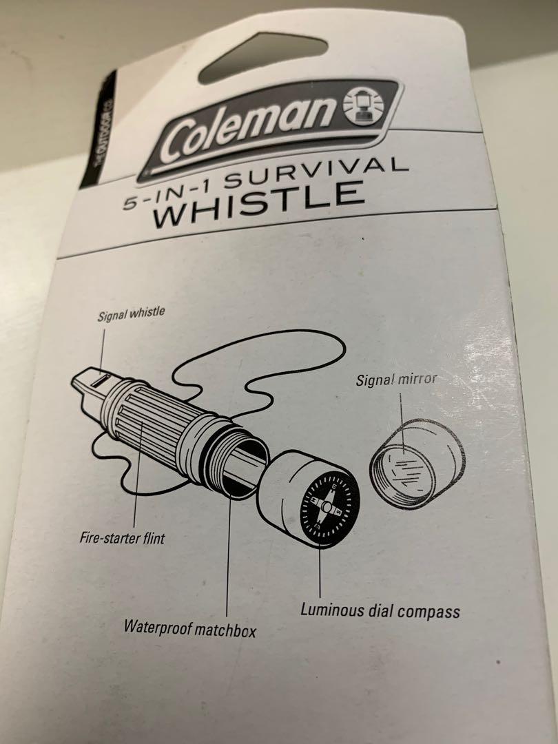 Coleman 5 in outlet 1 survival whistle