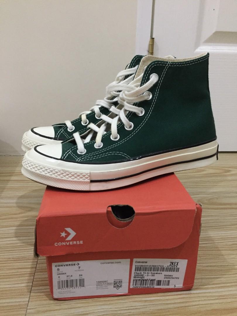 converse midnight green