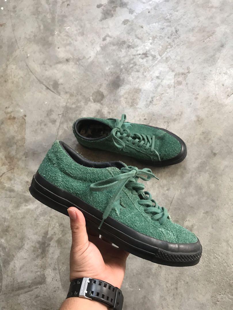 Converse one star x stussy