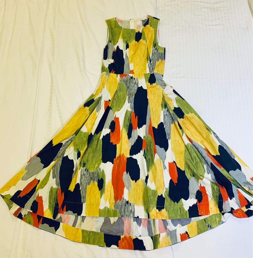 Cos printed dress sale