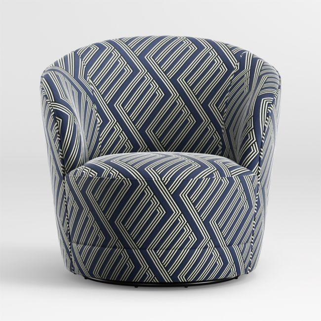 Crate Barrel Swivel Chair Infiniti