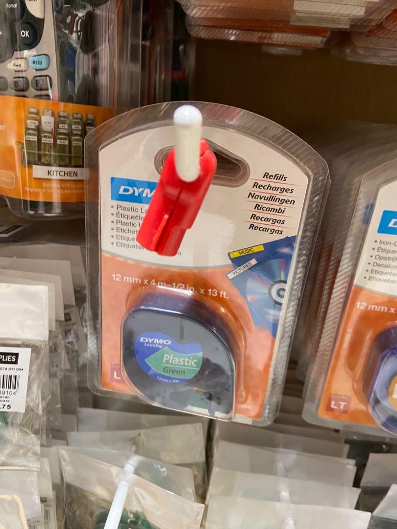 DYMO LETRATAG LABEL MAKER REFILL (Category: Craft Supplies & Tools) located in Manila. Submitted by beisebastian (Listing ID 1070956127, Image 2). Description: SRP: 569.75 .