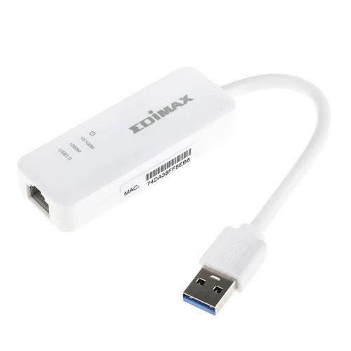 Edimax EU-4306 USB 3.0 Gigabit Ethernet Adapter (Category: Cables & Adaptors) located in Quezon City. Submitted by parabellum_outlet (Listing ID 1071009198, Image 1). Description: Compliant with USB 3.0, 2.0 & 1.1 specifications Supports USB Super/High/Full Speed Supports all USB 3.0 power saving models Supports Wake-on-LAN function Supports IEEE 802.3az (Energy Efficient Ethernet) Supports IEEE 802.1x flow control and 802.1Q VLAN Supports jumbo 
