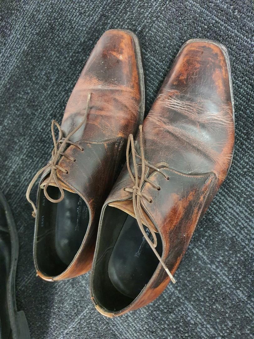 Distressed oxford shoes mens 2025