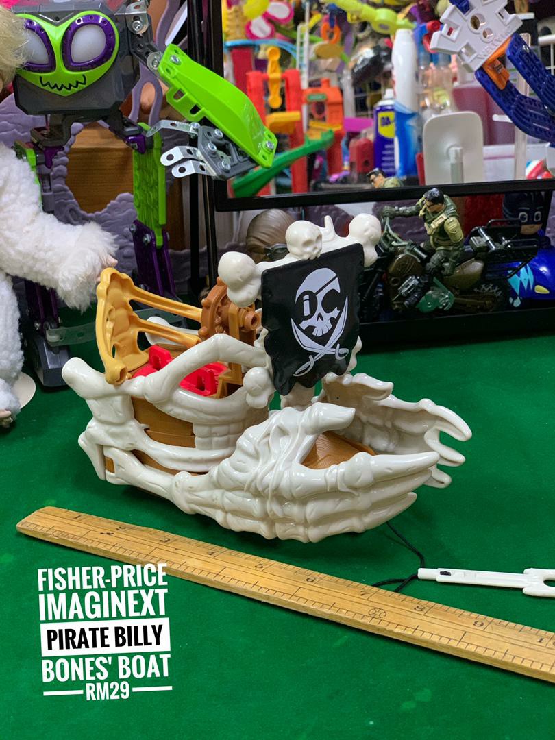 Imaginext billy bones boat store