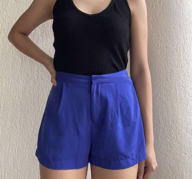 Forever 21 Blue Shorts. Size XS. Fits XS S. Women s Fashion