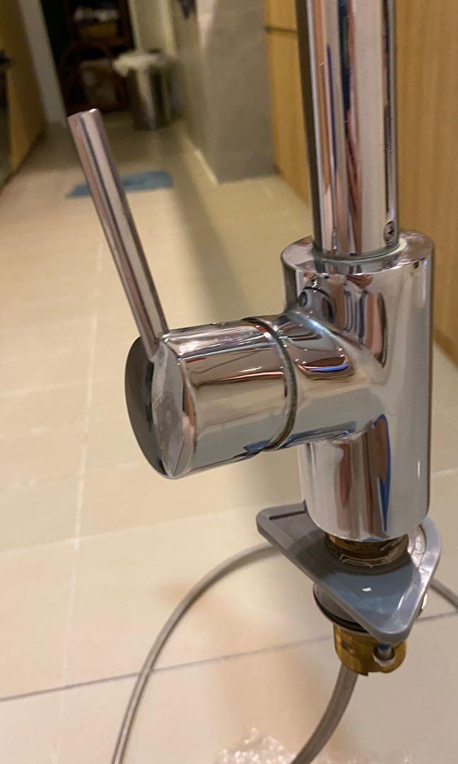 Hansgrohe Kitchen hot/cold water faucet, Furniture & Home Living