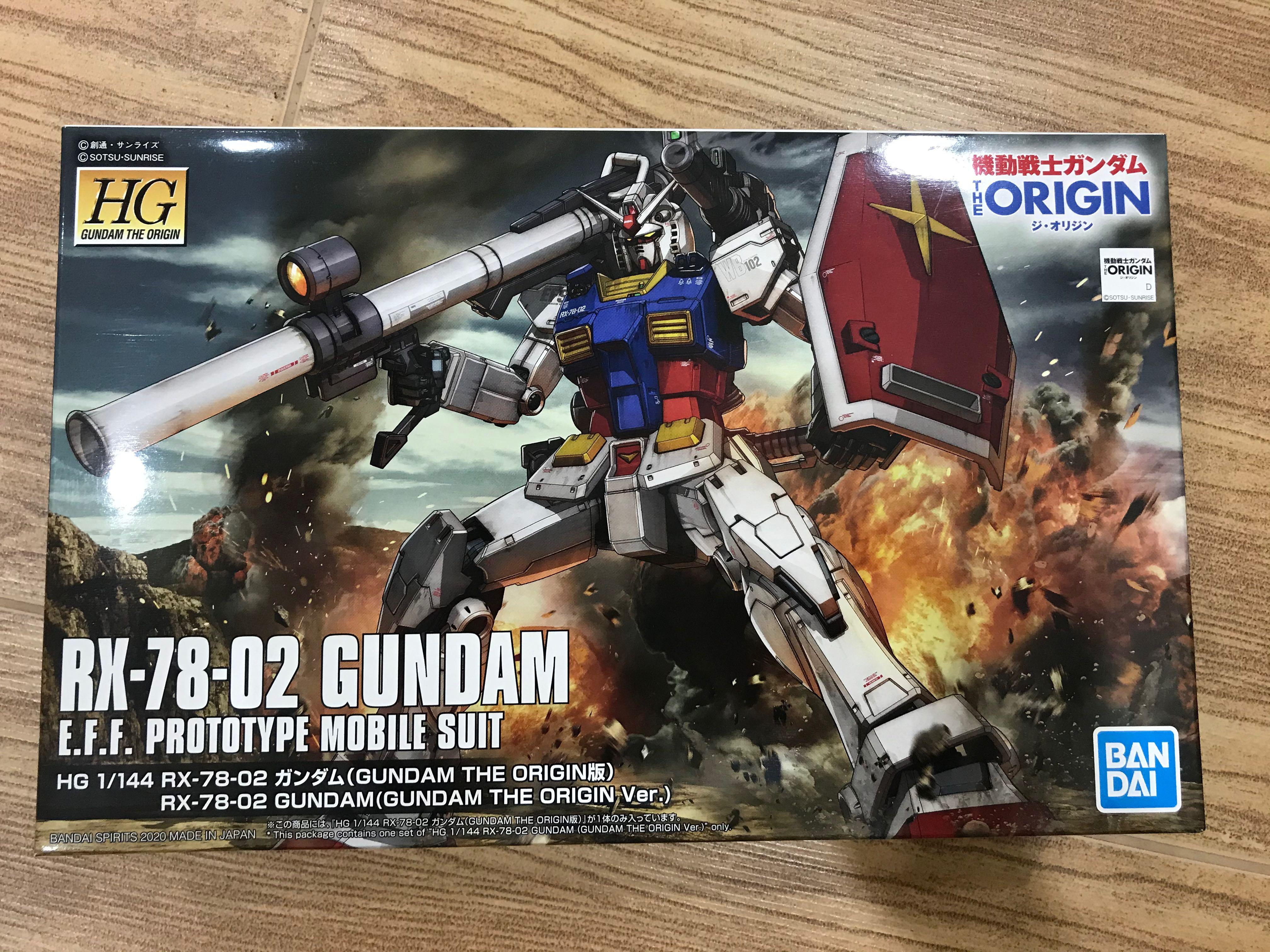 Hg Rx 78 2 Gundam Origin Version Hobbies Toys Collectibles Memorabilia Fan Merchandise On Carousell