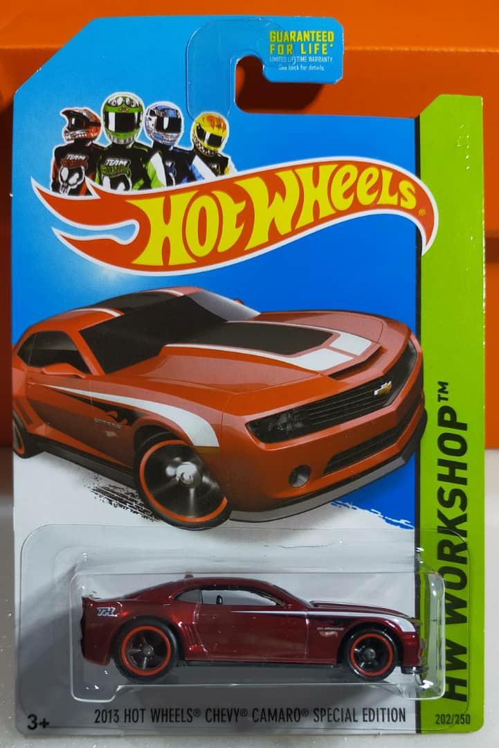 Hot Wheels 2013 Chevy Camaro Special Edition Super Treasure Hunt (STH),  Hobbies & Toys, Toys & Games on Carousell