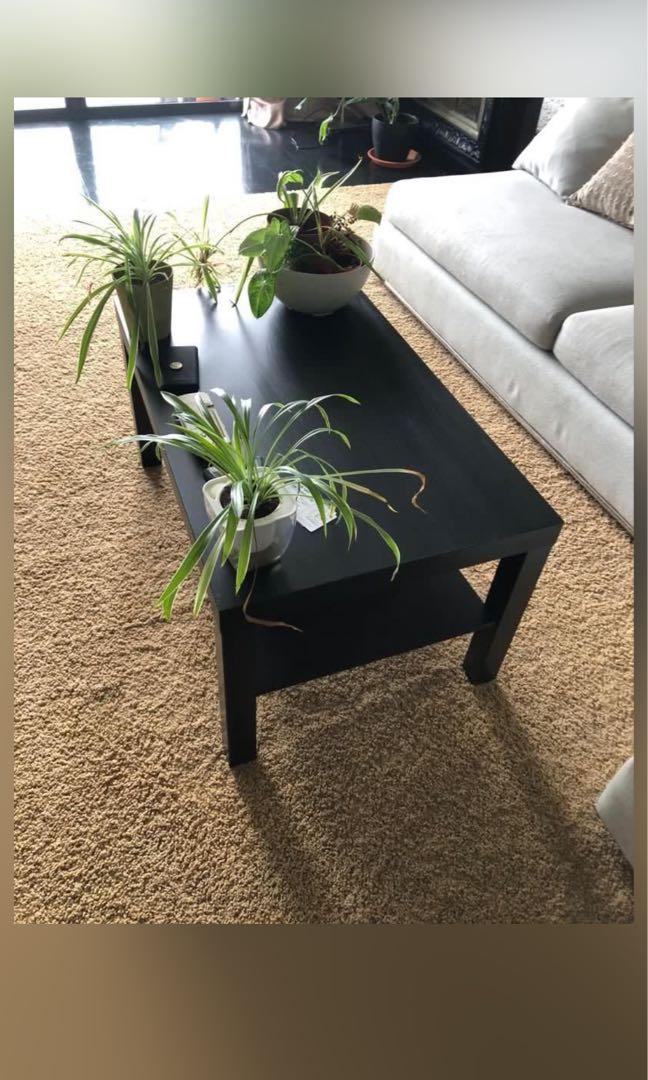 IKEA Coffee Table (Black), Furniture & Home Living, Furniture, Tables