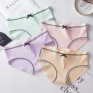 Japanese Women Panties Cotton Underwear Breathable Antibacterial bowknot panties
