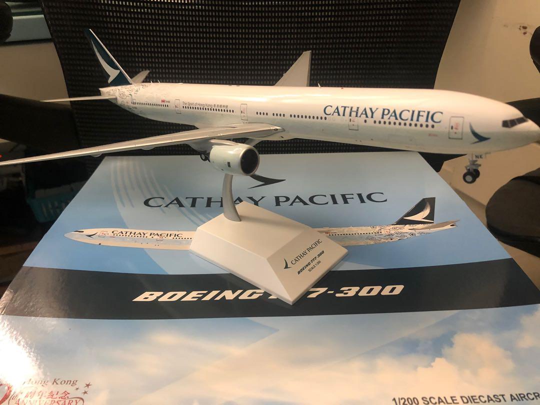 JC Wings 1:200 -Cathay Pacific Boeing 777-300 (香港精神號）(B-HNK