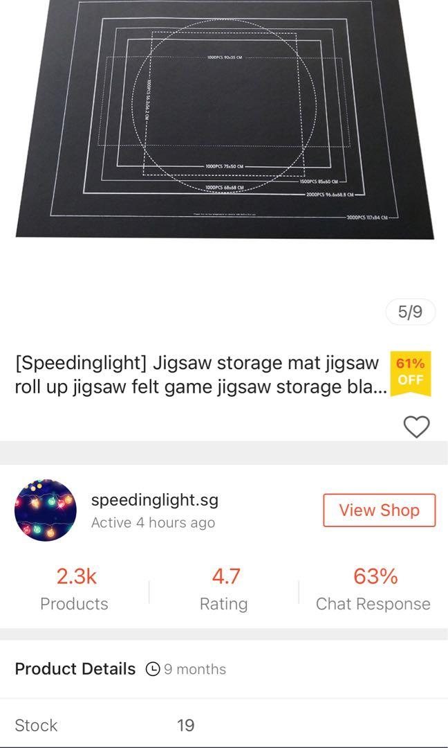 Jigsaw puzzle mat 2000pieces, Everything Else on Carousell