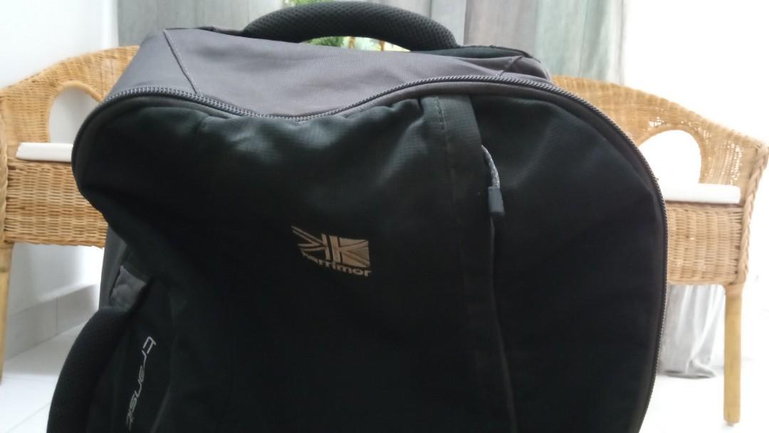 Karrimor transit store wheel suitcase 70l