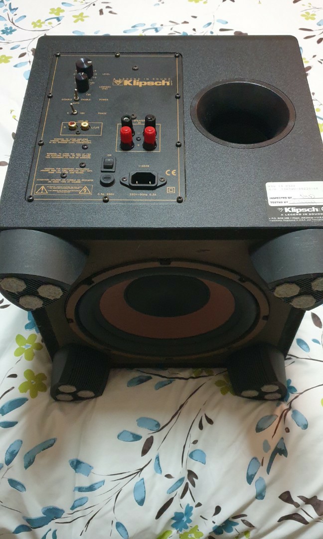 Klipsch subwoofer ksw 10, Audio, Soundbars, Speakers & Amplifiers on
