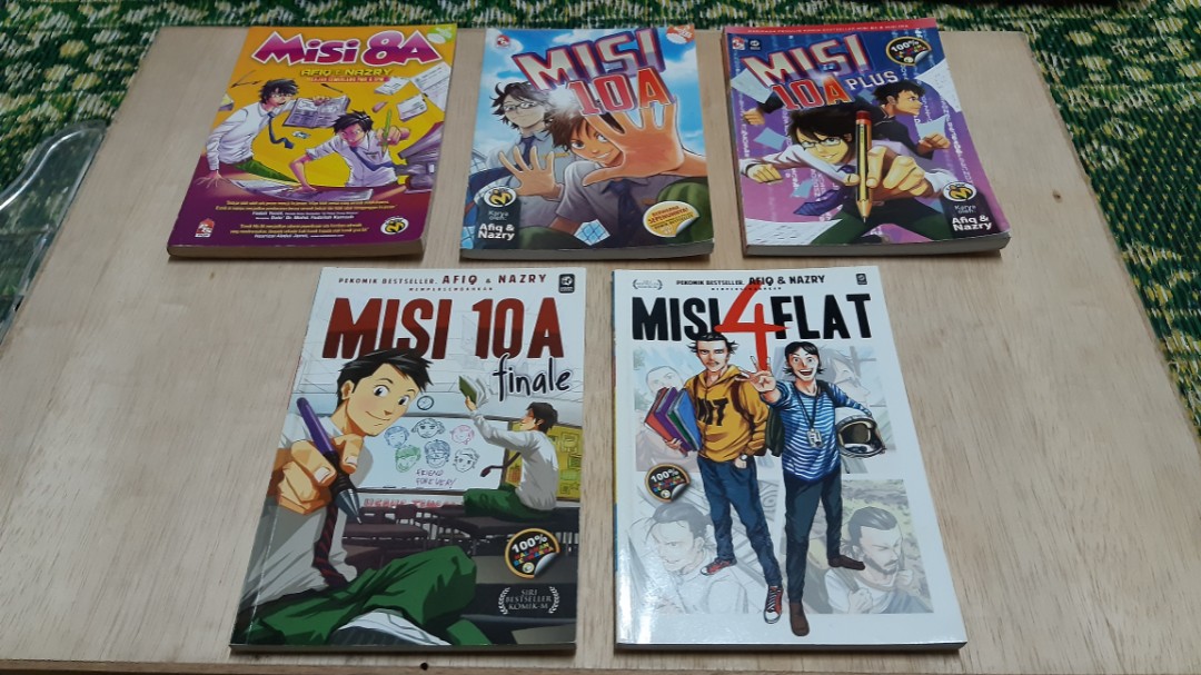 Komik M Karya Afiq Dan Nazry Books Stationery Comics Manga On Carousell