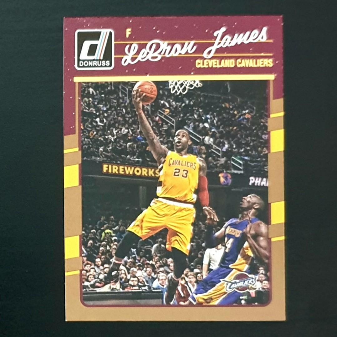 donruss lebron james