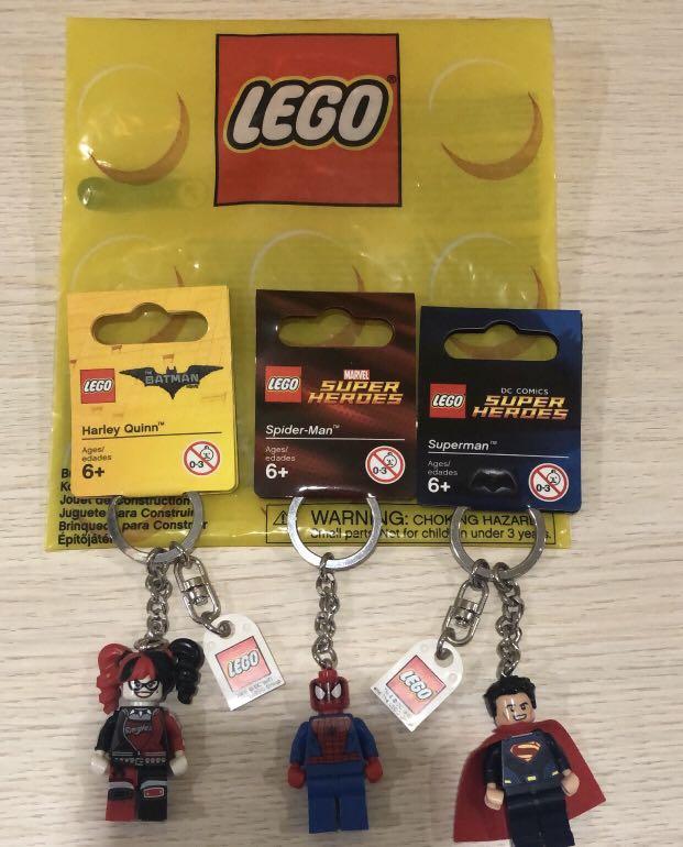 Lego sales marvel keyrings
