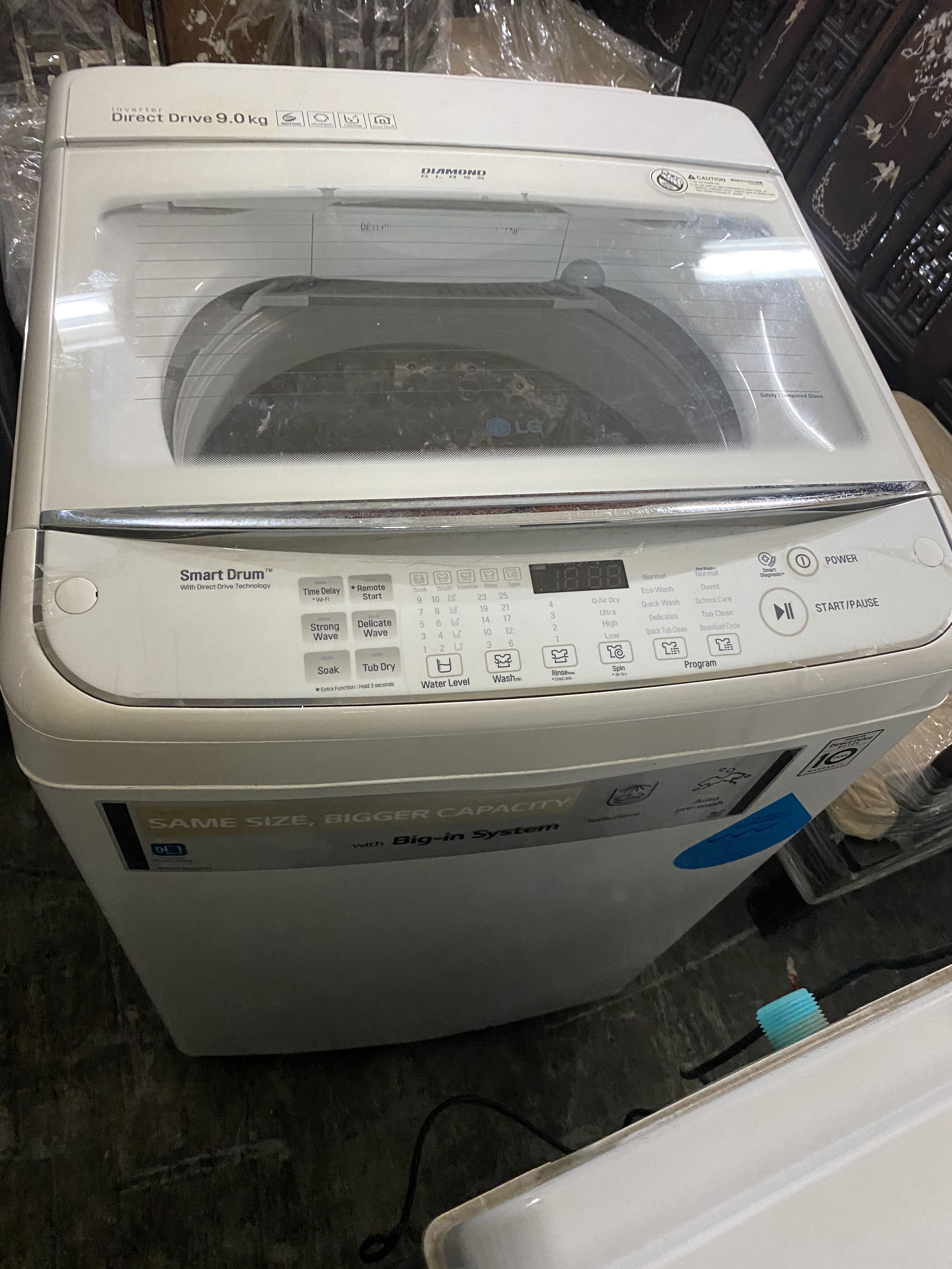 LG direct drive 9kg washing machine / washer, TV & Home Appliances