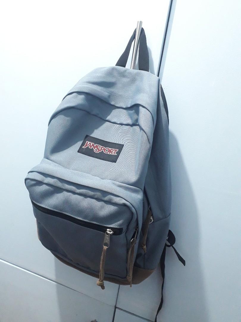 Jansport right pack pewter blue clearance