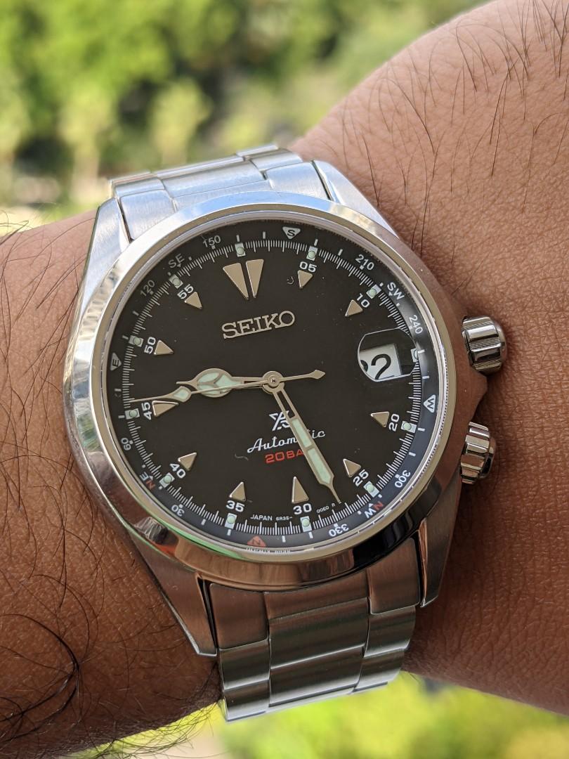 Seiko alpinist deals spb 117