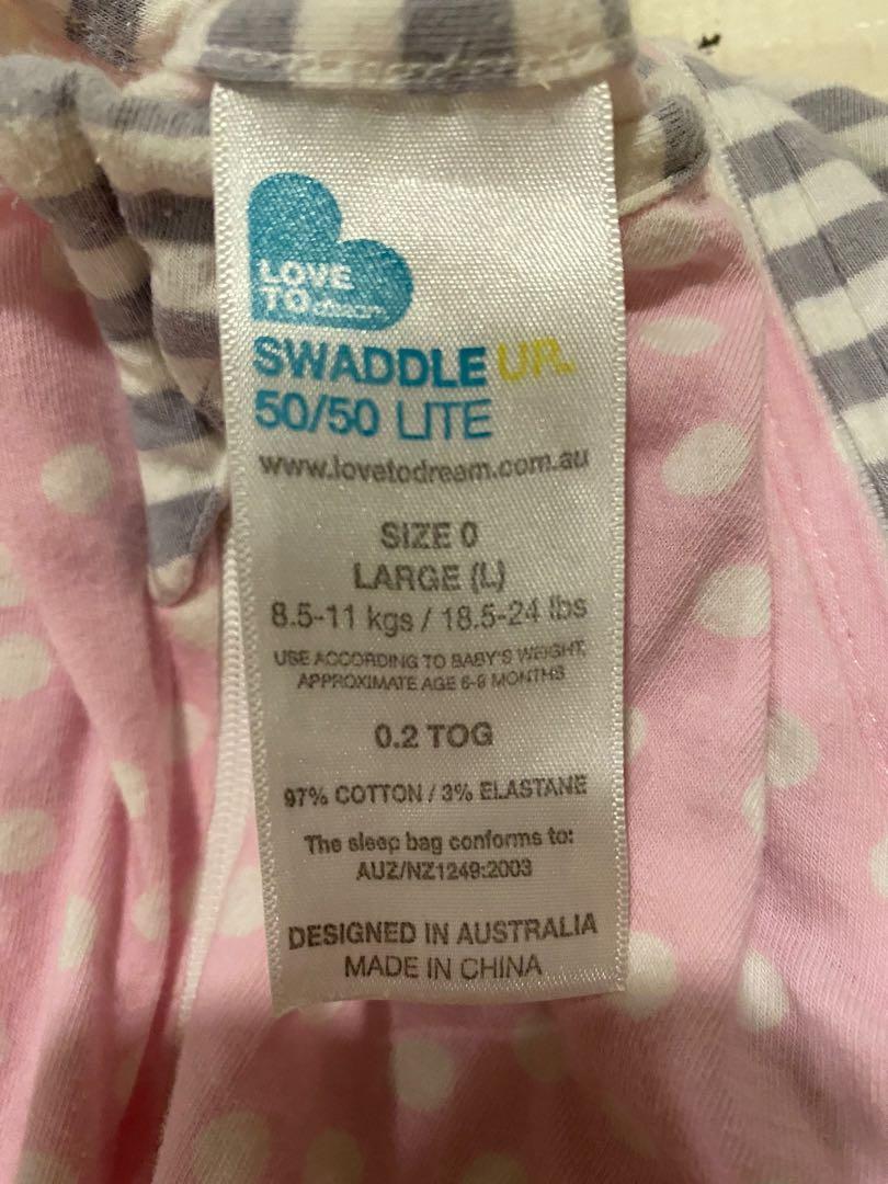 Love2dream swaddle