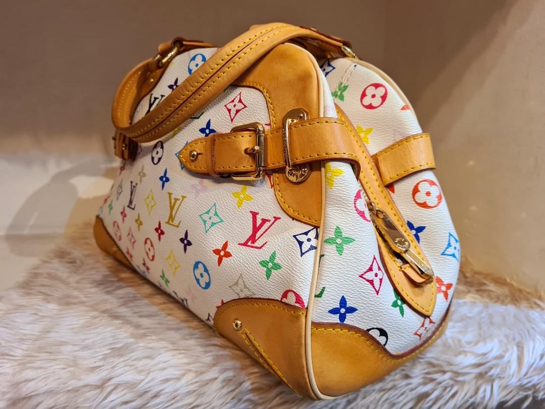 Louis Vuitton Monogram Multicolore Claudia - White Shoulder Bags, Handbags  - LOU749565