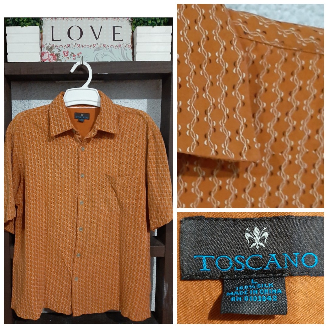 MA2332 Toscano Silk (Seda) Polo - Large 