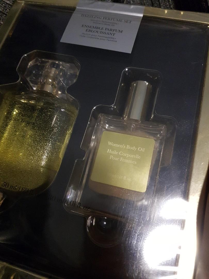 MINISO DAZZLING PERFUME SET WOMEN S BODY OIL