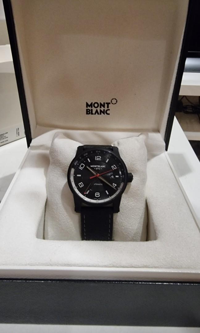 Montblanc Timewalker Urban Automatic Black Dial Men s Watch 113876
