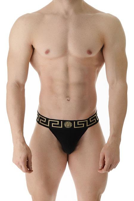 NEW! Versace men's underwear - Jockstrap (fit M), Men's Fashion, Bottoms,  New Underwear on Carousell