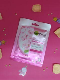 ❗NEW❗Garnier Serum Mask Hydra Bomb Sakura White Skin Care