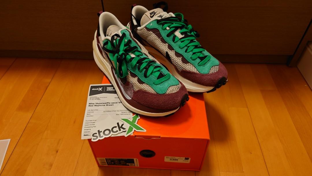 nike sacai vaporwaffle villain red stockx