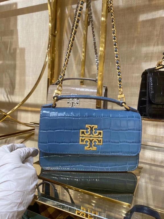 Tory burch parker embossed convertible shoulder bag deals