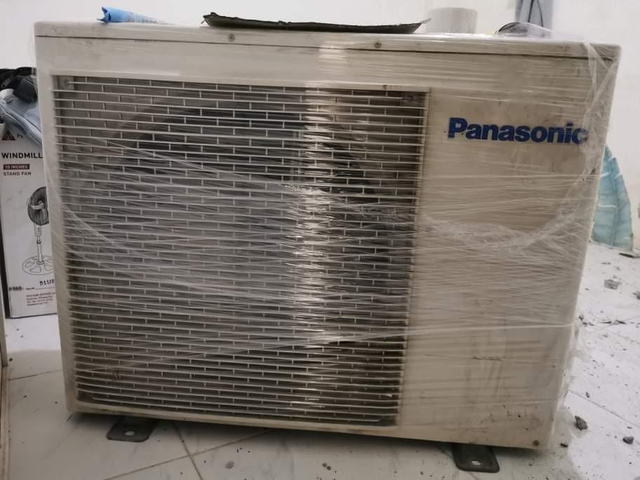 PANASONIC SPLIT TYPE (Category: Air Conditioning and Heating) located in Pasig City. Submitted by aronlinebazaar (Listing ID 1070964122, Image 3). Description: Bought in 2016 Used in our old office, regularly cleaned twice a year. Dismantled in August 2020 Sold As is Where is. With free bracket RFS: Brought this home but I realized the hp it is too big for the intended space Can be swapped to a lower hp, window inverter type. Slightly negotiable.