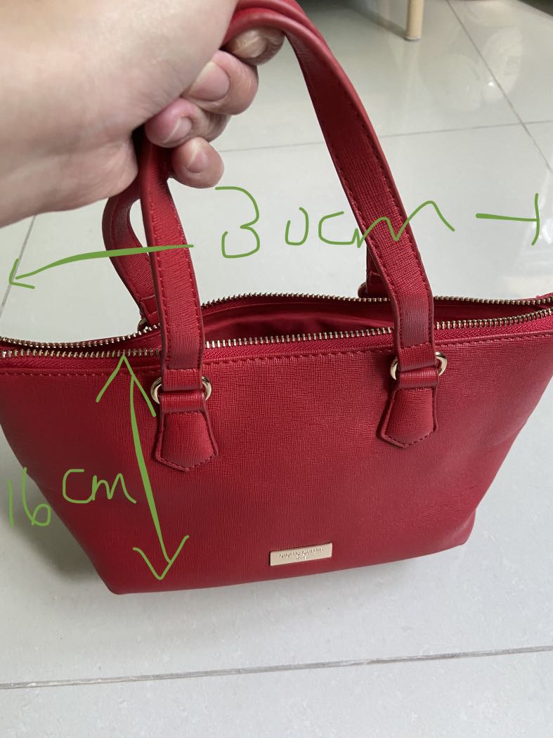 Pierre Cardin red handbag Women s Fashion Bags Wallets Cross