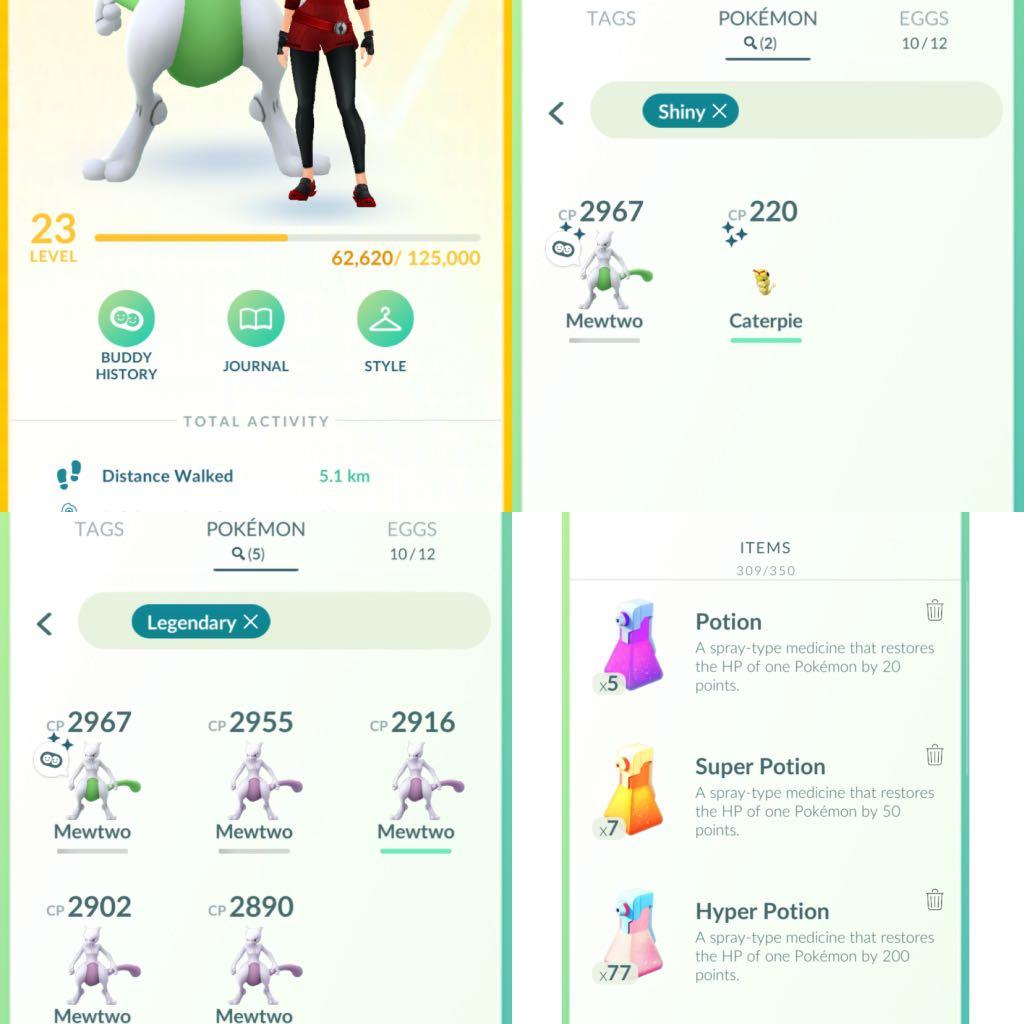 Pokemon Go Shiny Pokemon for sale!, Video Gaming, Gaming Accessories, Game  Gift Cards & Accounts on Carousell