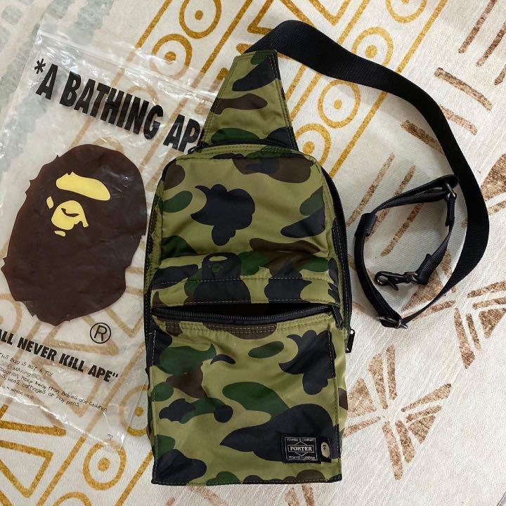 Porter x bape sling bag online