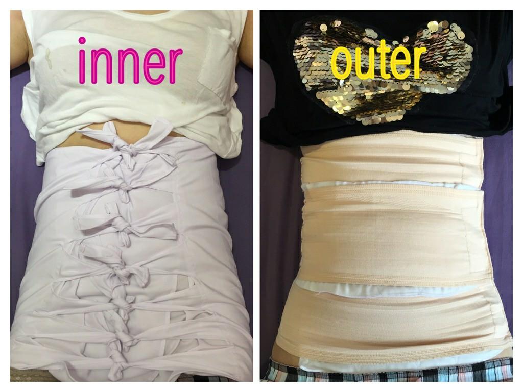 Postpartum Tummy Binder Girdle Maternity Belt Bengkung Good As New