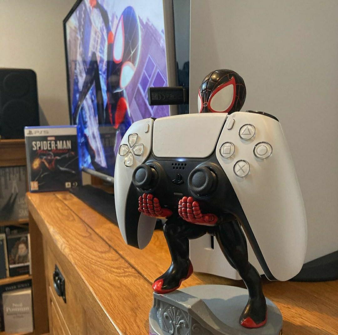 Ps5 Cable Guys Controller Holder Marvel Spiderman Miles Morales