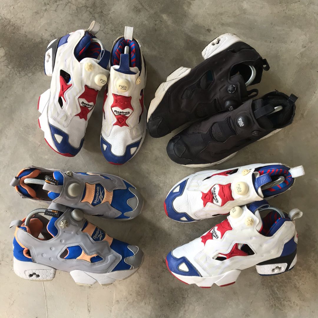 Kasut reebok pump top