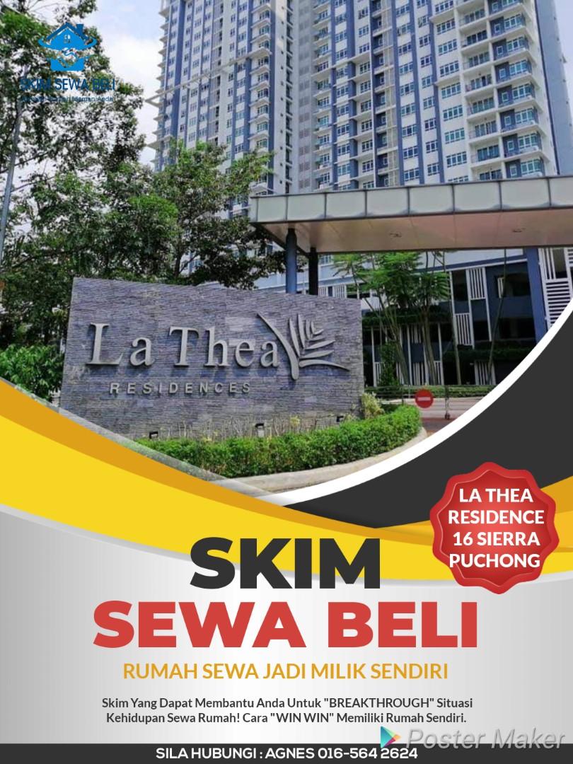 Rumah Sewa Jadi Milik Sendiri Skim Sewa Beli La Thea Residence Puchong Property Rentals On Carousell