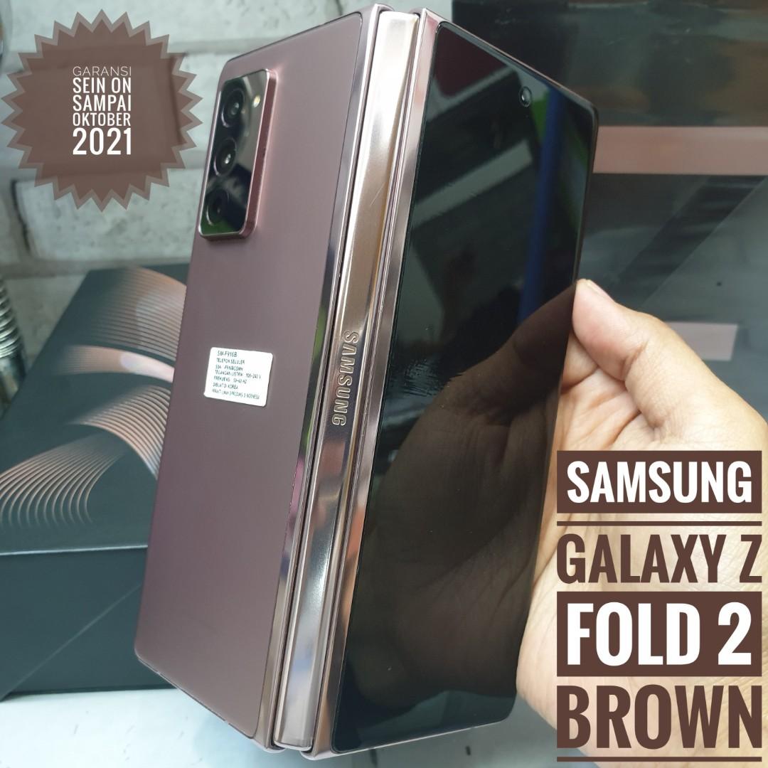 Samsung Galaxy Z Fold 2 Sein Telepon Seluler Tablet Ponsel Android Samsung Di Carousell