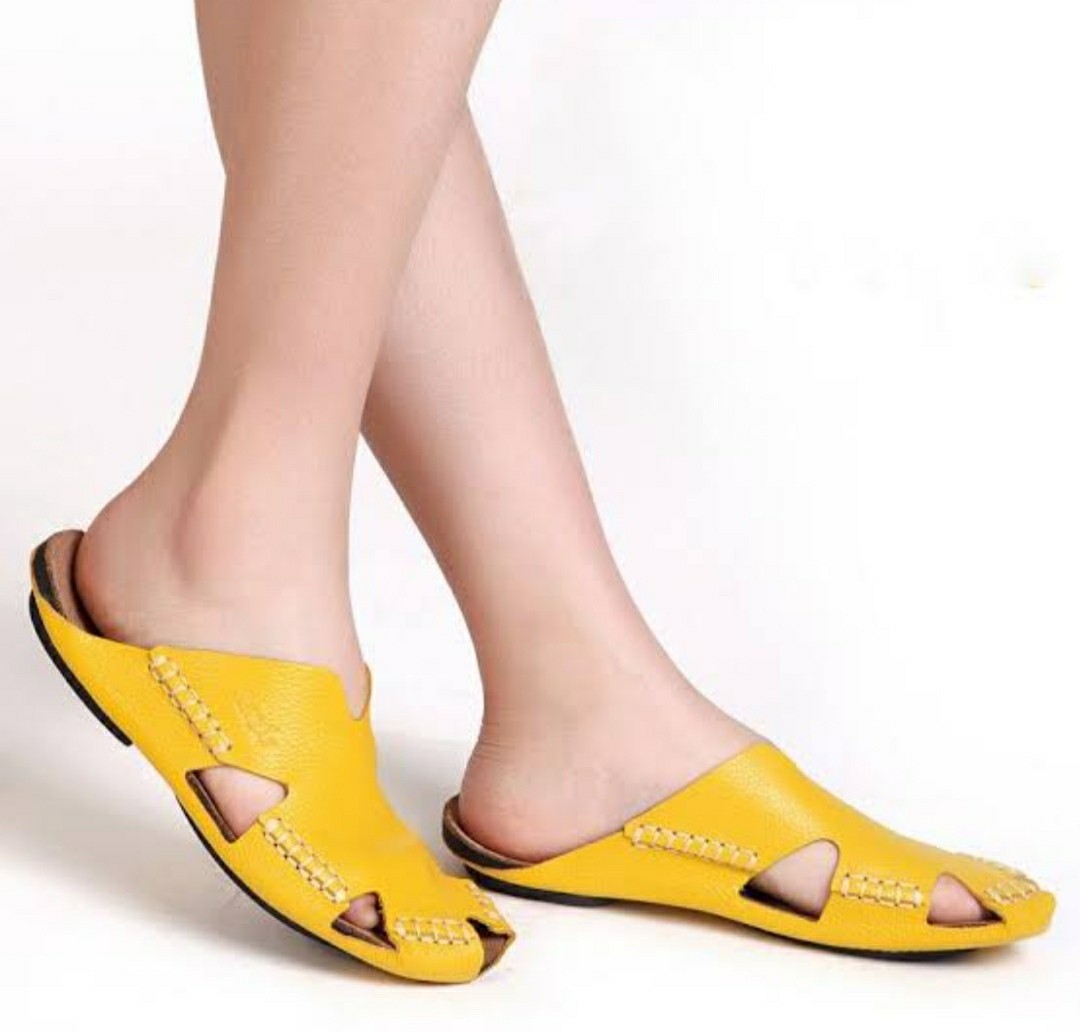 Sandal wanita, kulit Clark original, Fesyen Wanita, Sepatu di