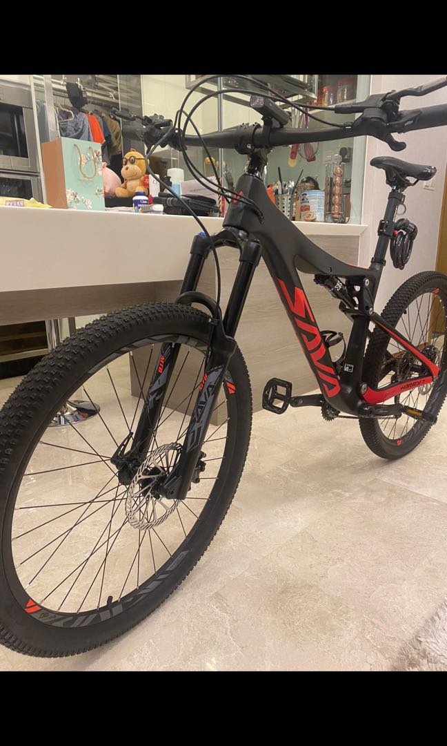 Sava full deals suspension bike