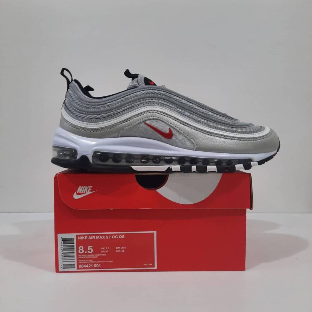 Sepatu Nike Airmax 97 Silver Bullet 2016 2017 Original 100 BNIB
