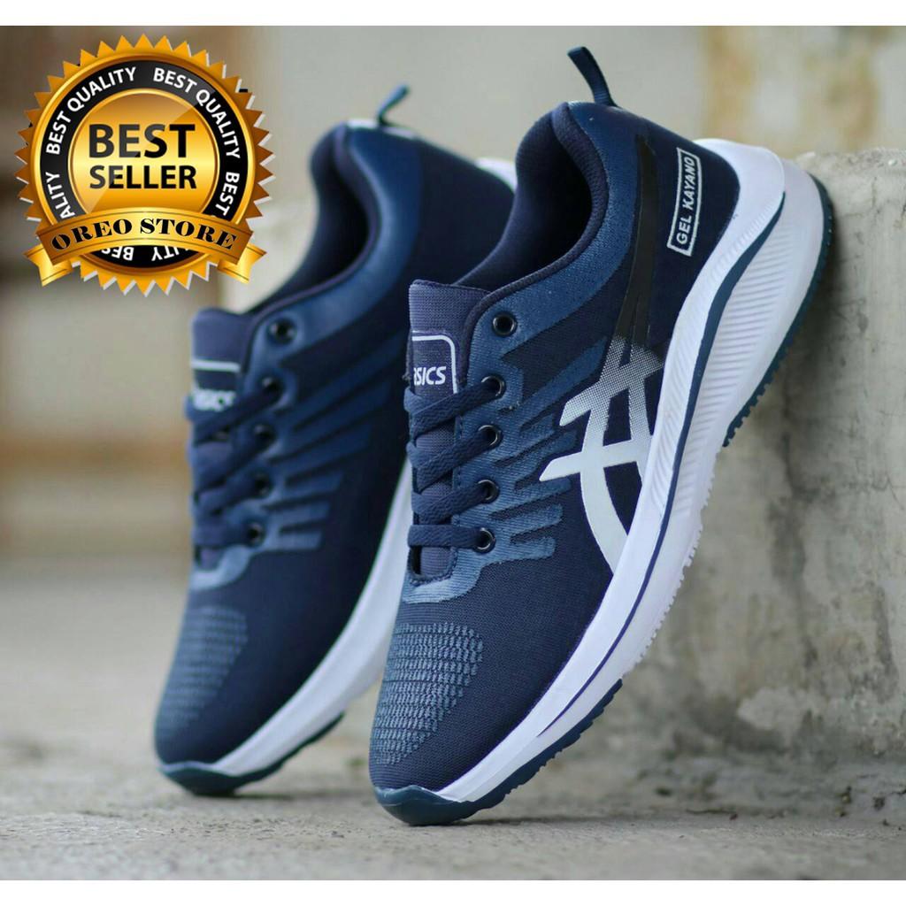 Sepatu discount asics running