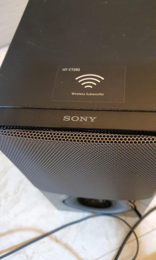 Sony Ht Ct290 Subwoofer Geht Nicht An Sony active speaker system ht ct290., Audio, Soundbars, Speakers