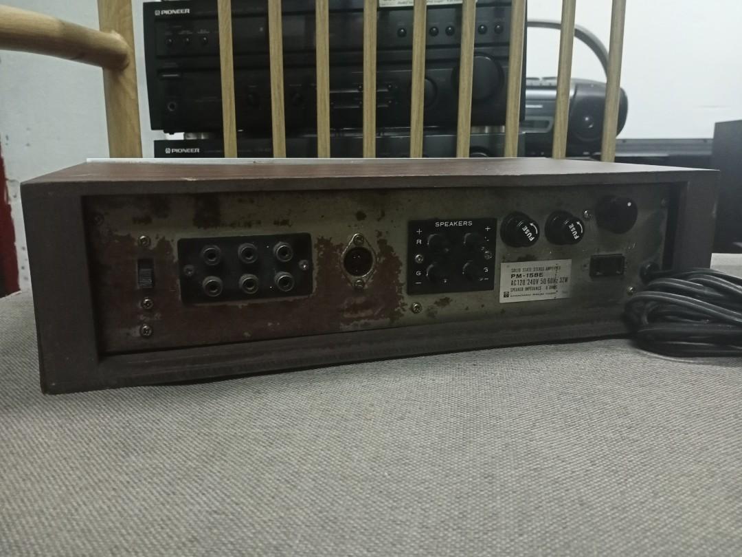 STANDARD SOLID STATE STEREO AMPLIFIER PM158E, Audio, Soundbars, Speakers & Amplifiers on Carousell